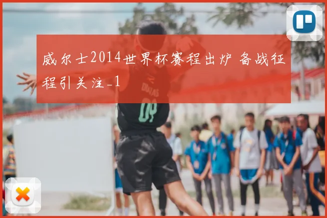 威尔士2014世界杯赛程出炉 备战征程引关注_1
