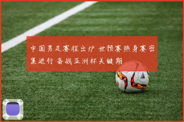 中国男足赛程出炉 世预赛热身赛密集进行 备战亚洲杯关键期